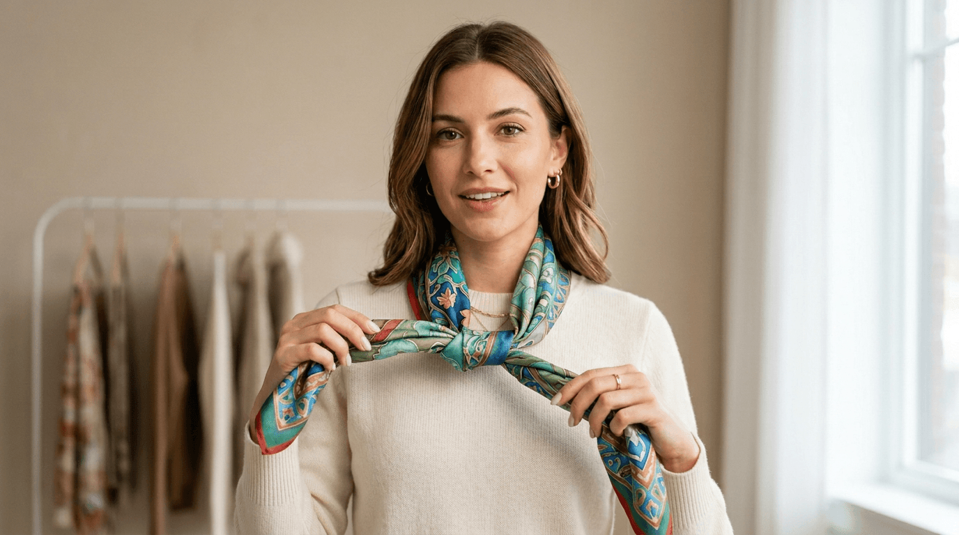 How to Tie a Silk Scarf: 7 Elegant Ways to Transform Any Outfit