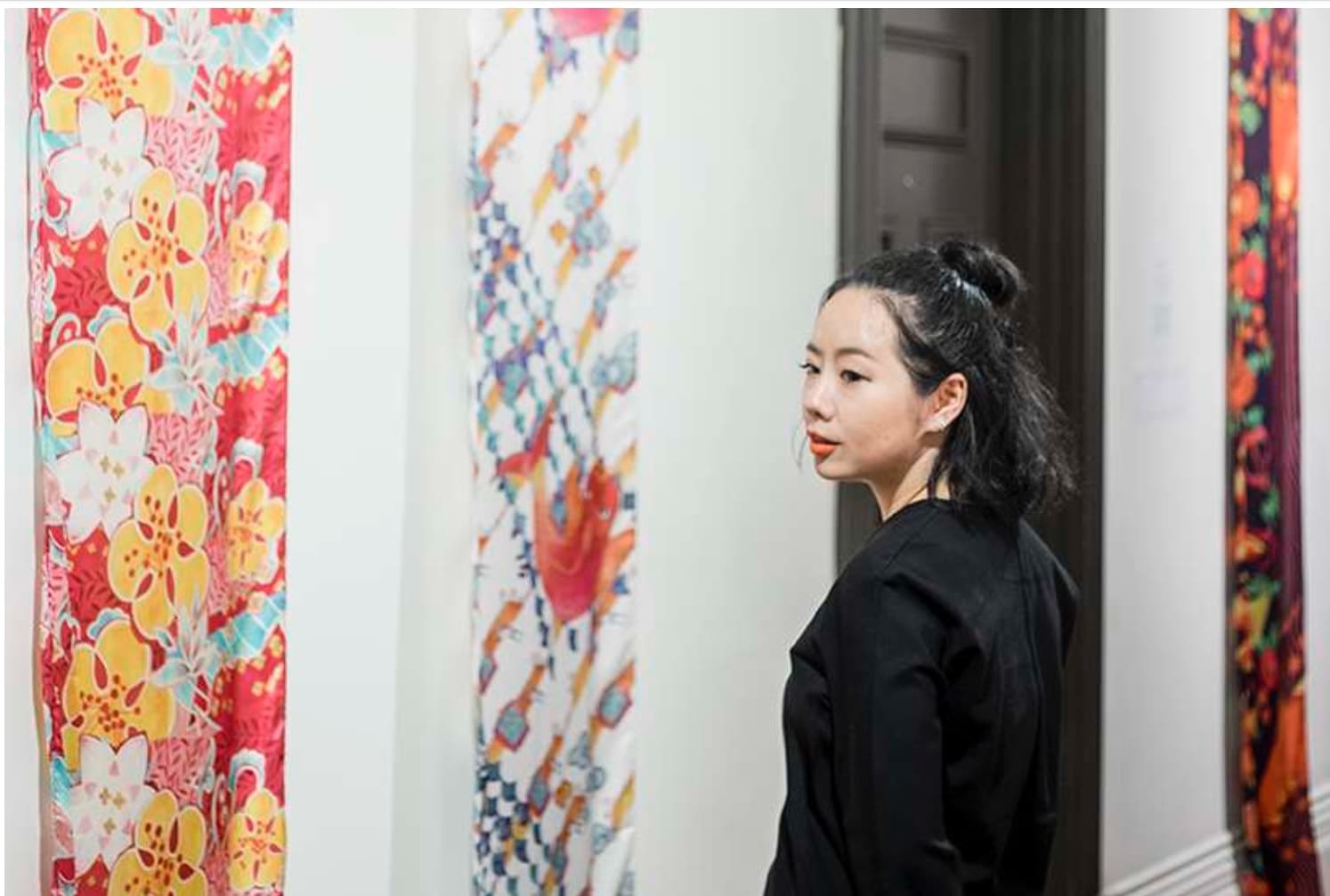 From Paper to Silk: The Journey of a Hand-Drawn Scarf