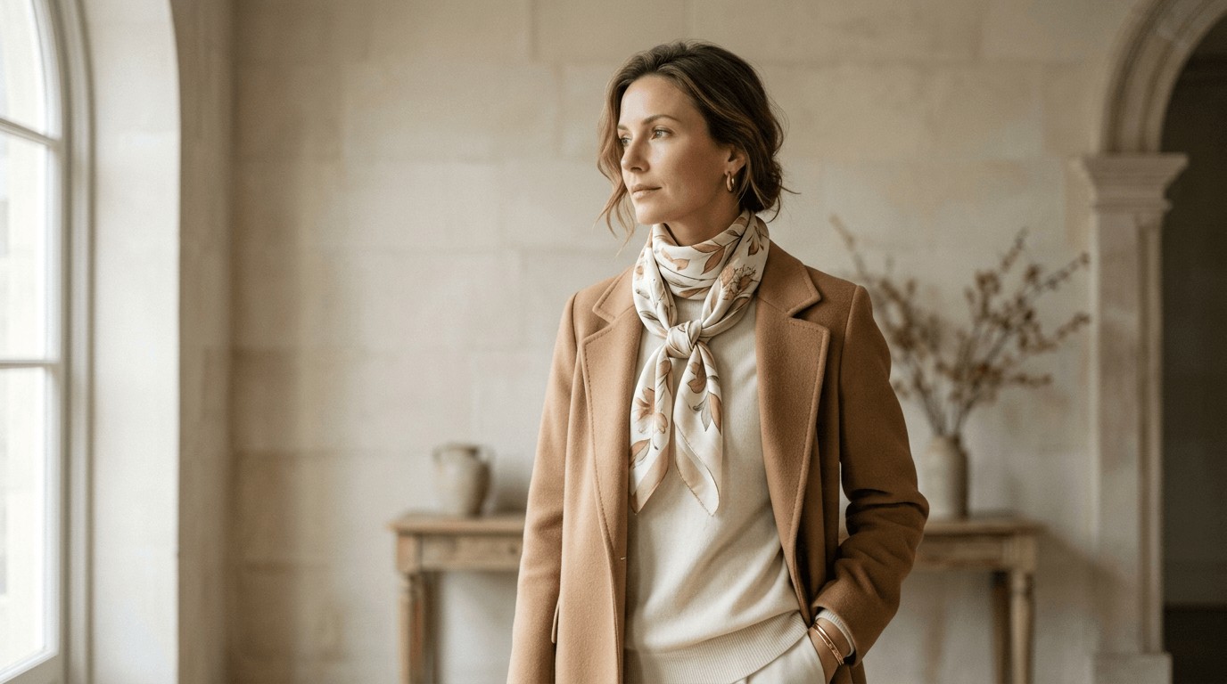 Quiet Luxury and the Silk Scarf: The Art of Understated Elegance