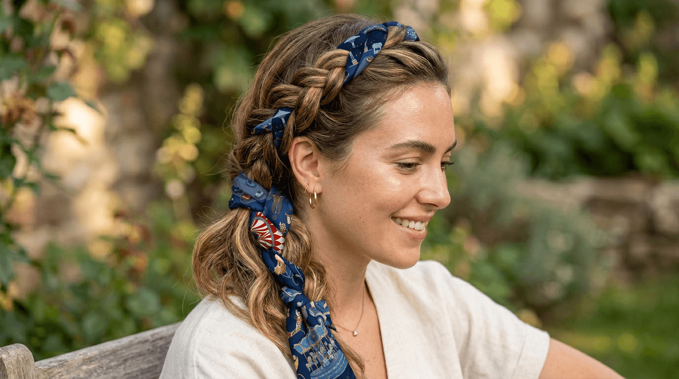 Silk Scarf for Hair: 6 Gorgeous Hairstyles & Why Silk Is Your Hair's Best Friend